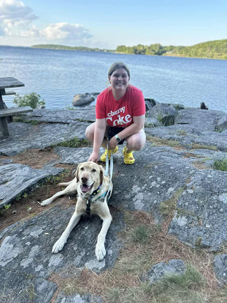 Sydney from the Jollytails Dartmouth customer service team