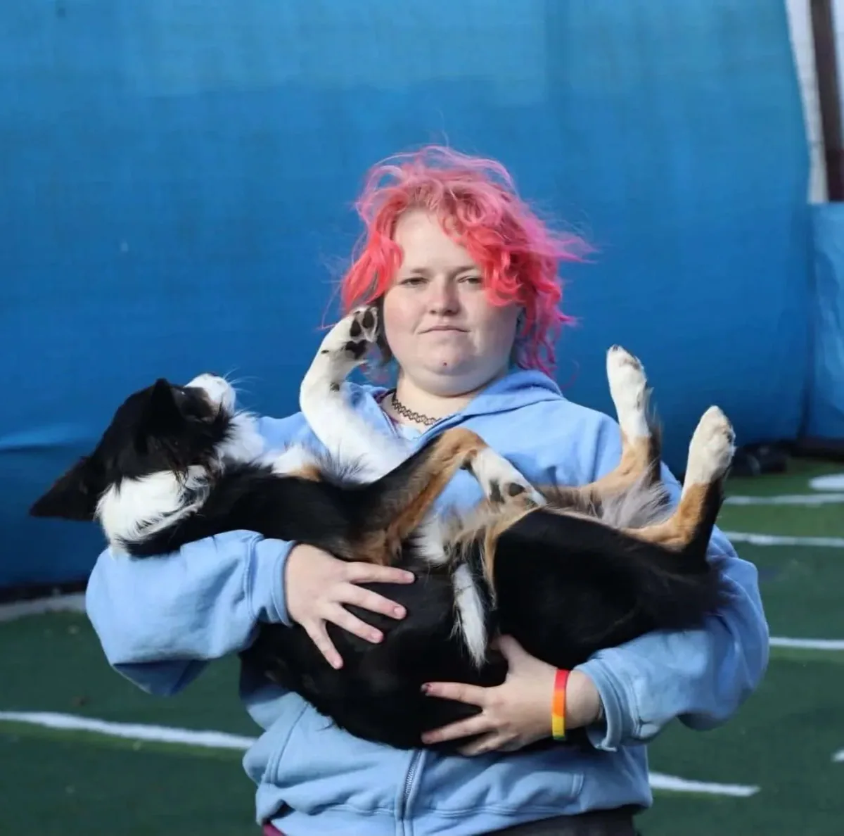 Jenah from the Jollytails Intercolonial daycare team